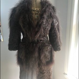 Missoni Mongolian lamb jacket